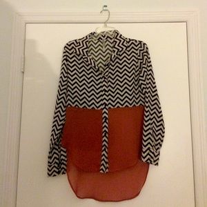 Zig-zag Blouse